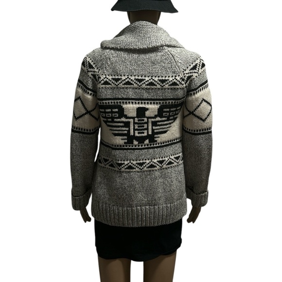 Bluenotes Women's Grey Zip-Up Cardigan Sweater Size M/M - Picture 5 of 5